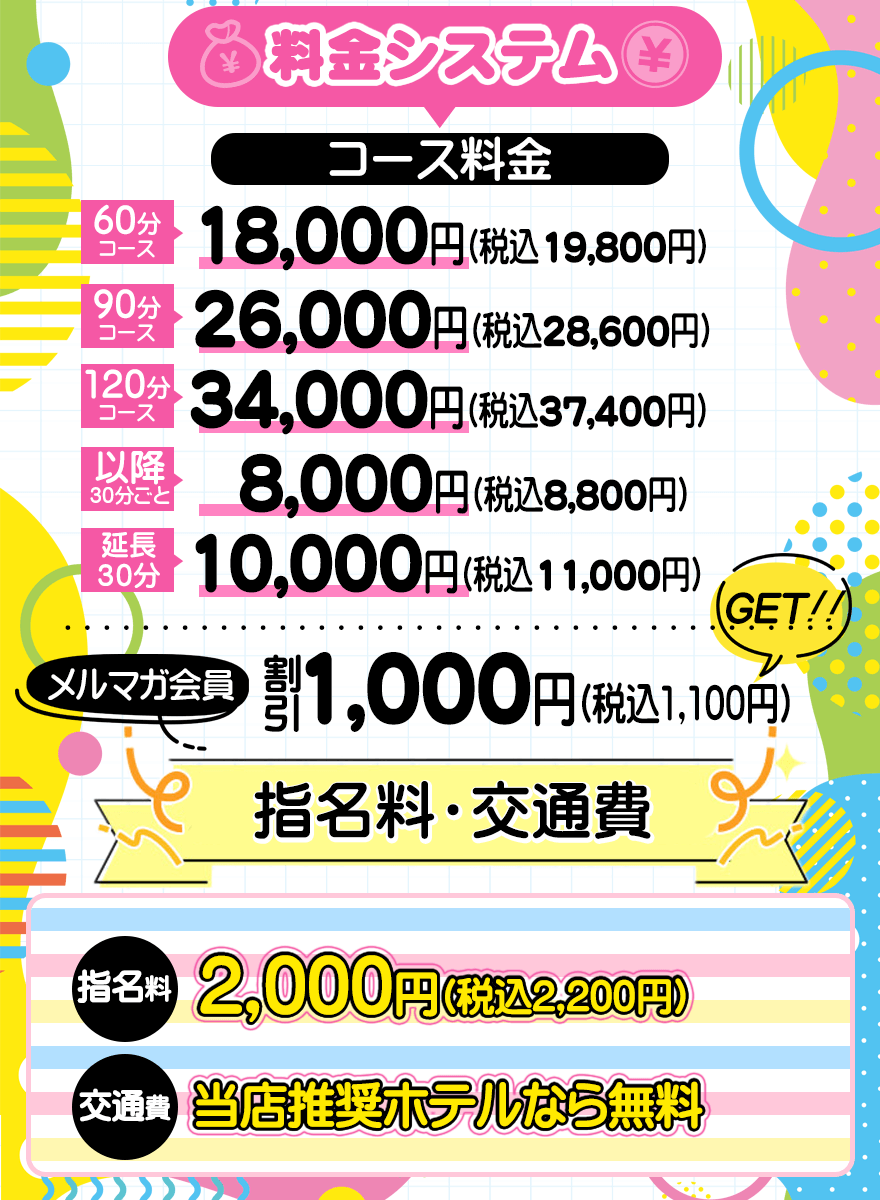 料金表